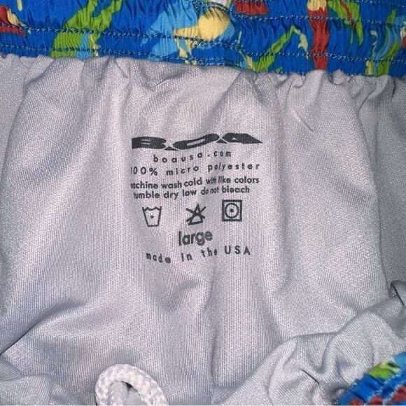 Boa men's 1" Elite Split Short parrot TQ sz Large - Picture 5 of 8